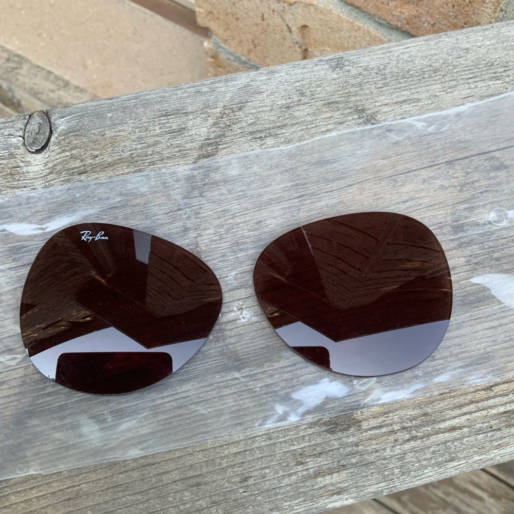 RAY-BAN Replacement lenses Black Clubmaster sunglasses RB 3016 49 21